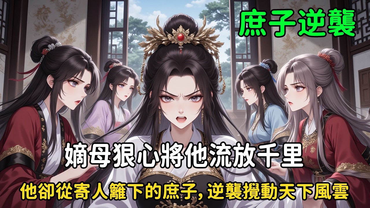 《嫡母狠心將他流放千里！他卻從寄人籬下的庶子，逆襲攪動天下風雲》受盡欺辱、食不果腹，一場大病後他像換了個人——三言兩語讓刁鑽大丫頭啞口無言#小说 #小说推文 #小说解说 #穿越 #動漫 #重生