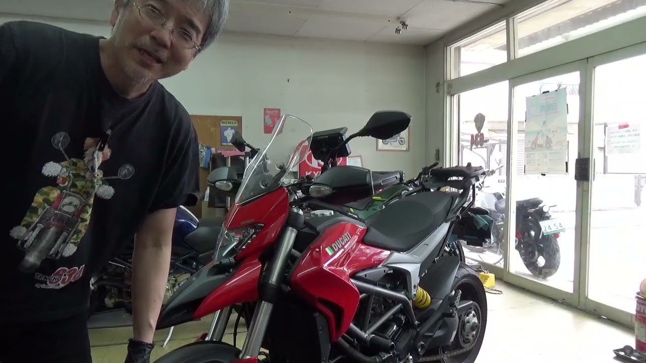 実車確認必須　BD1　只今オーバーホール中 Hyperstrada Vehicle Inspection - Part 1 - YouTube