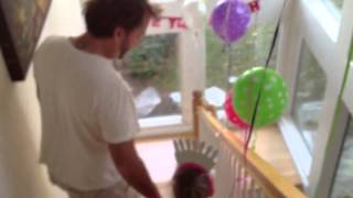 Keira's 3rd birthday surprise