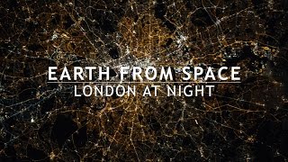 Earth from space - London at night