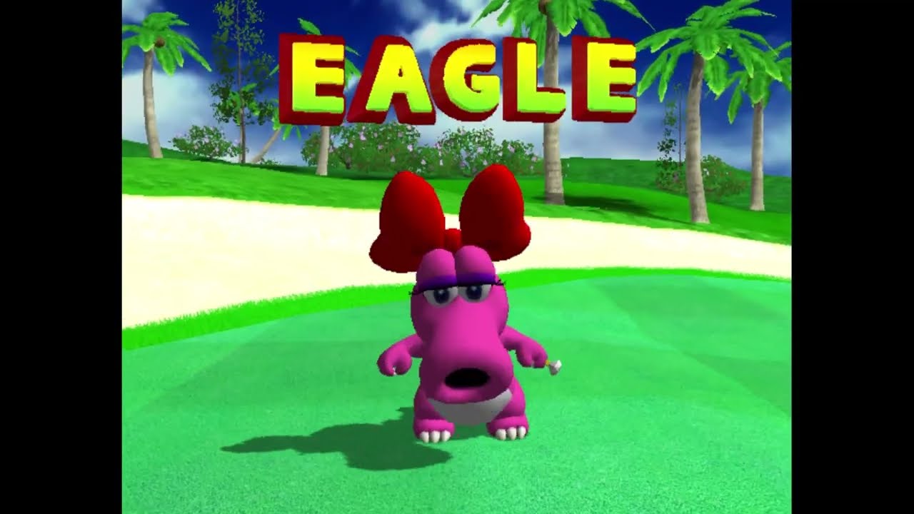 Mario Golf Toadstool Tour: Blooper Bay Stroke Play (-16/56) Star Birdo