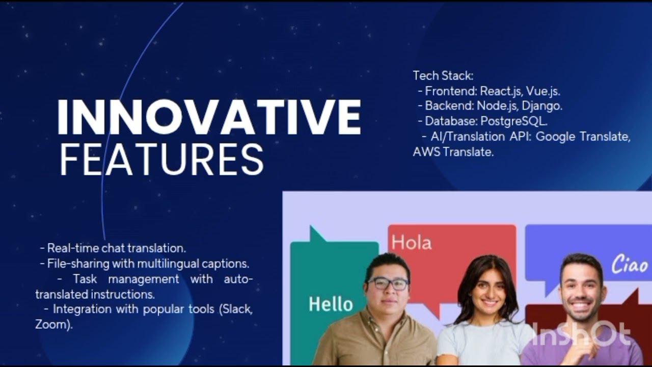 Multilingual team collaboration tools