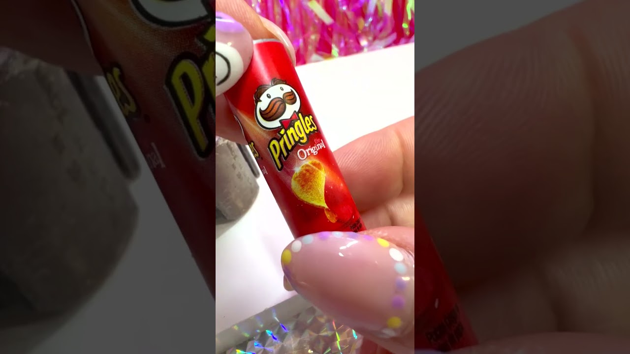 What's Inside Mini Brands PRINGLES Original? ASMR Satisfying Videos 