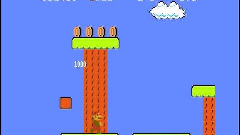 Part 2 (later version) - TI-99/4A + F18A (Graphics) - Video Play - js99er Super TI-99 Mario Bros