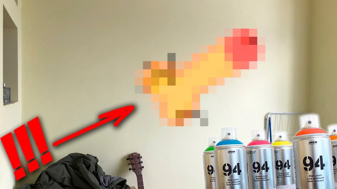 ГРАФФИТИ В КВАРТИРЕ?!?!!!