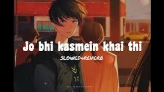 just chill ||jo bhi kasmein khai thi humne🎧[slowed reverb]#uditnarayan #alkayagnik #slowedandreverb