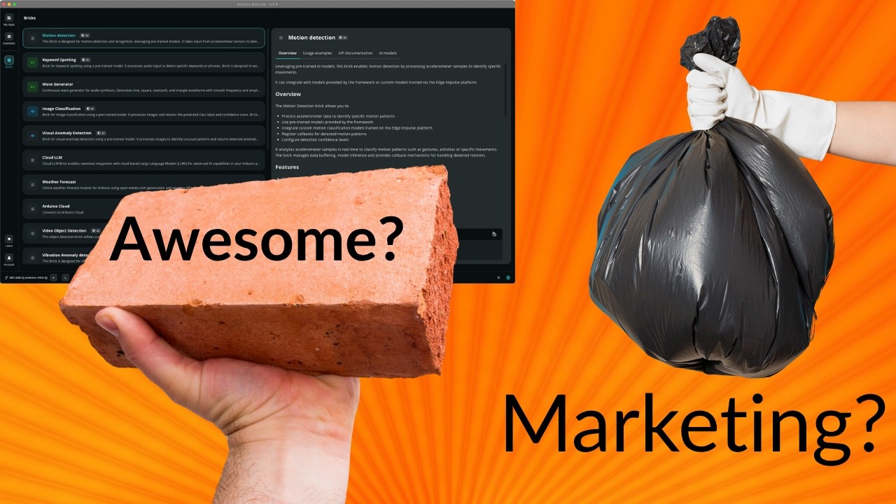 Arduino AppLab Bricks → Marketing Garbage or New Powerful Interface??