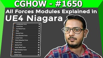 Showcase: Creating All Forces Modules in UE4 Niagara Explained