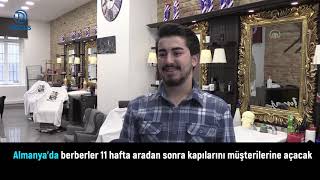 Almanyada Berberler 11 Hafta Aradan Sonra Kapılarını Müşterilerine Açacak