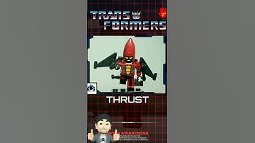 Transformers Thrust Kreon Minifigure | #shorts