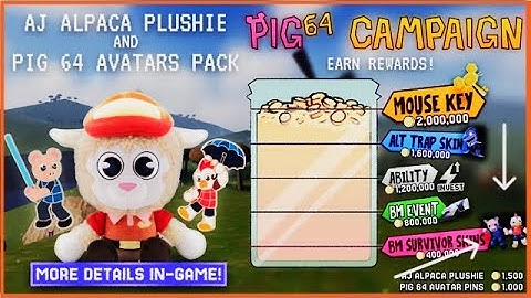 (Piggy: [PIG 64] Campaign!) (Pig 64 Build Mode Player Models Showcase!) (2025)