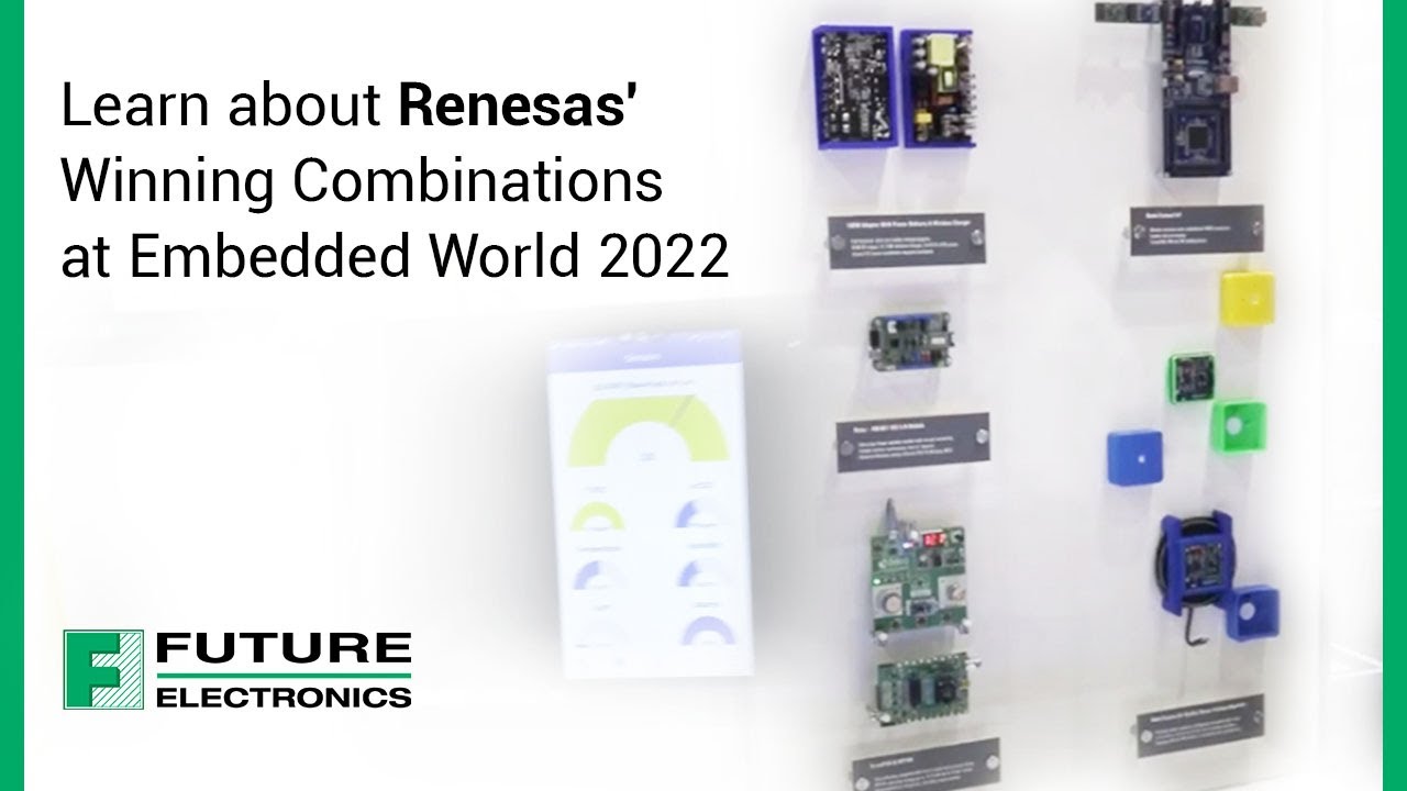 Learn about Renesas' Winning Combinations at Embedded World 2022 - YouTube