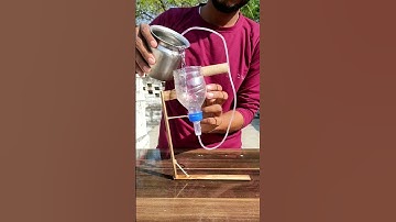 respect 😱🔥 I non stop water #experiment #science #tiktok #shorts