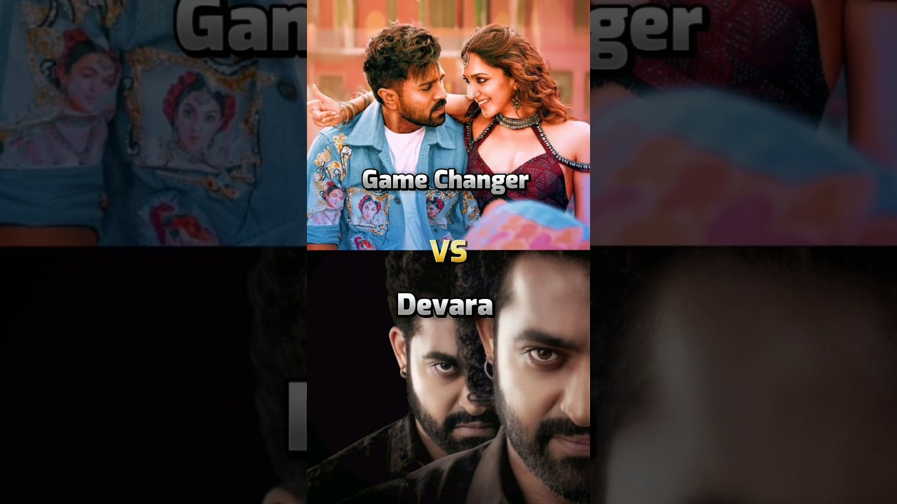 Game Changer Movie 👑😘 V/S Devara Movie 🔥 1st day Box Office Collection 🤑 