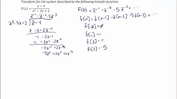 ECE320 Lecture7-3b: Discrete-Time Systems - Inverse z-Transforms