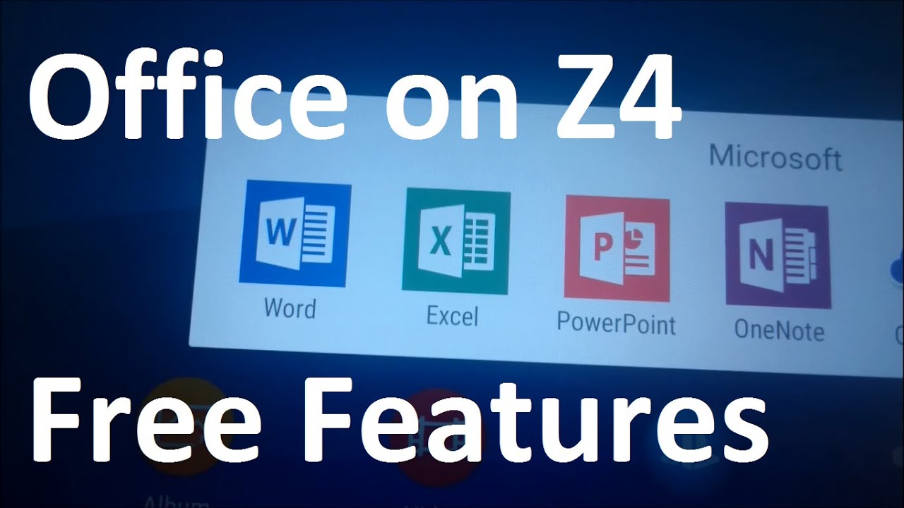 sony xperia z4 tablet microsoft office suite demo android lollipop office suite powerpoint