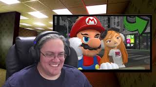 Mario Looses It, Mario Reacts To Nintendo Memes 11 ft. Meggy Reaction