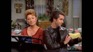 The Cunninghams and the Fonz - "Down by the Old Mill Stream" - Happy Days S5E12 (1977)