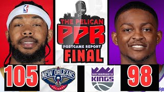 PPR Final: #Pelicans beat Kings 105-98 to get in Playoffs (Full Recap)