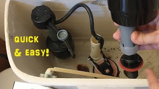 Replace Leaking Fluidmaster Fill Valve in Less Than 30 Seconds!