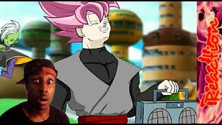 Trunks vs Goku Black EPIC RAP BATTLE DBS Parody Reaction 4K HD