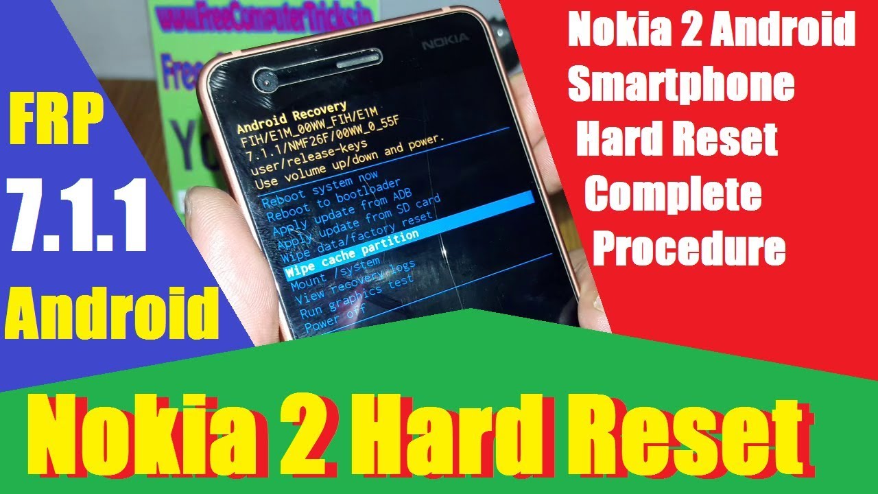 How To Hard Reset Nokia 2 The Successful Procedure YouTube