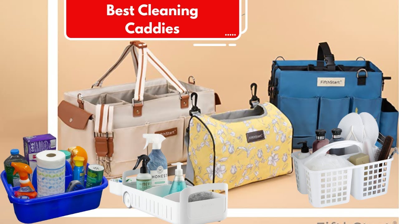 FifthStart Wearable Cleaning Caddy with Handle Caddy Organizer for