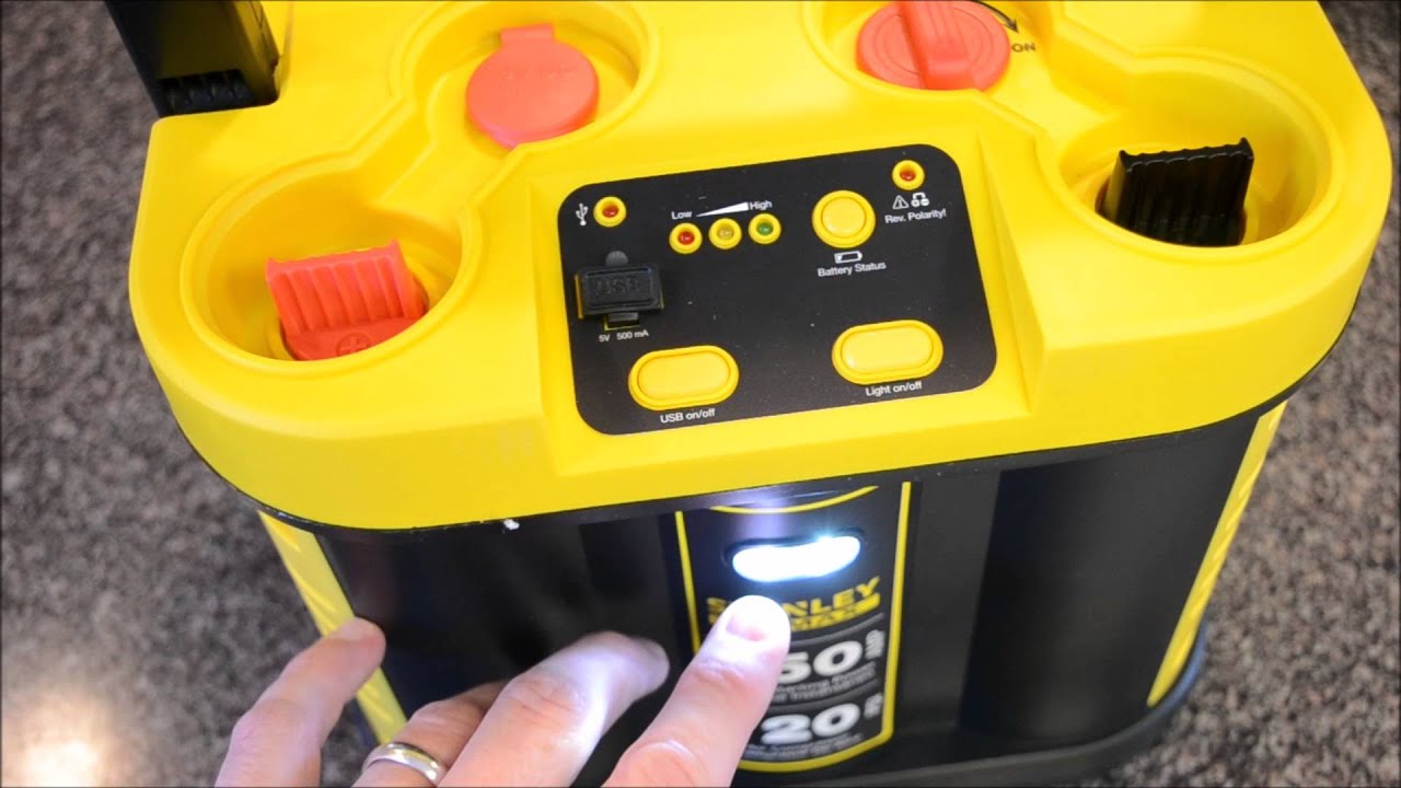 STANLEY FATMAX 450 Amp Jump Starter with Compressor UNBOXING & REVIEW