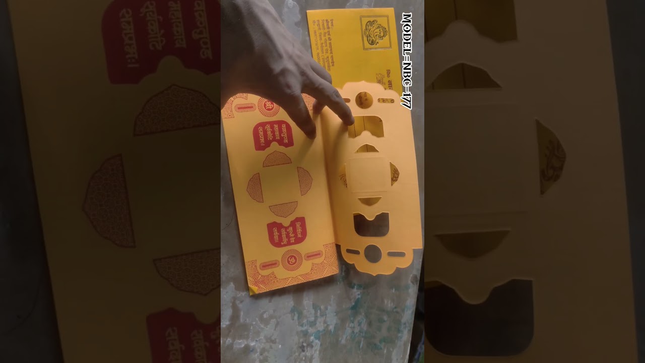 Yellow 🟡 || Wedding Invitation Card's || GSP