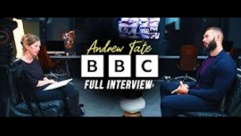 Andrew Tate First Interview With BBC (Full Video)