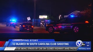 Sheriff: 2 dead, 8 hurt in South Carolina nightclub shooting