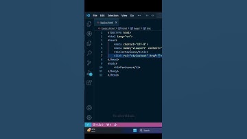 Favicons in HTML | HTML Tutorial in Telugu #htmltags #coding #htmltutorial #codewithbala #shorts