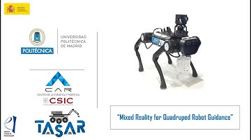 Mixed Reality for Quadruped Robot Guidance