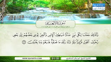سورة الأنعام | تلاوة مباركة من الآية 111 إلى الآية 118 | بصوت القارئ الشيخ أبو بكر الشاطري