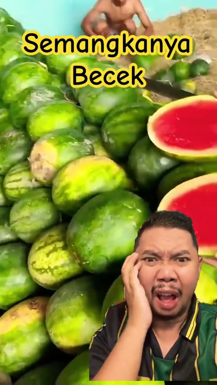 SEMANGKANYA BECEK BANYAK AIRNYA!!!? #watermelon #fruit #amazing #amazingfacts #semangka