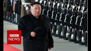 North Korea's Kim Jong-un takes train to China - BBC News
