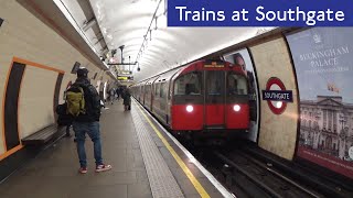 London Underground: Piccadilly Line Trains At Southgate