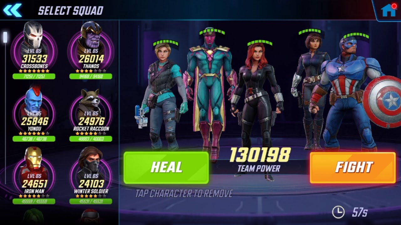 MSF Ultimus VI Raid teams for Lane 5, Nodes 14