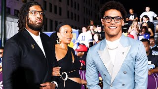 Behind the Scenes with Christian Gonzalez & Deatrich Wise Jr. at 2025 NFL Honors Awards Show