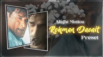 Dhurandhar 🔥 - Rehman Dacait Edit🩸 / Alightmotion Edit / Editbymohit 