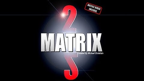 Matrix 2.0 by Mickael Chatelain -  Magicland.se