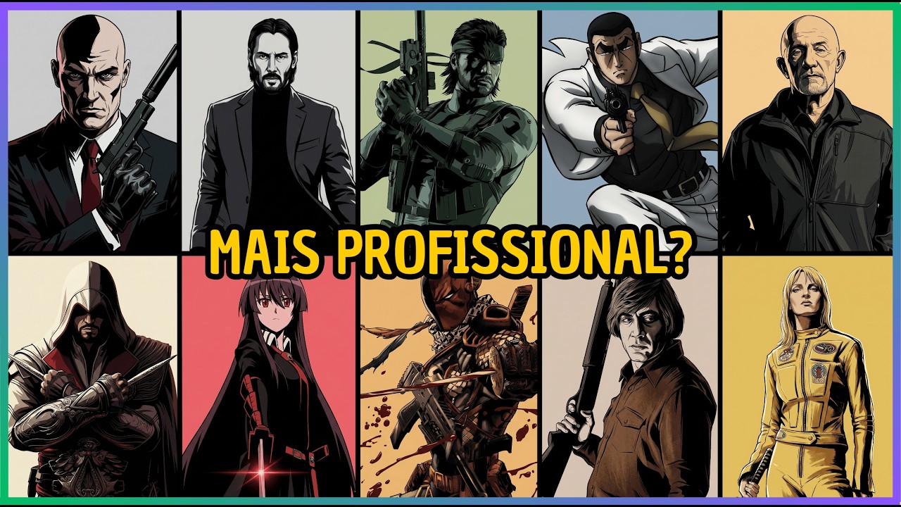 Qual o Assassino mais Eficiente e Profissional da Ficção?