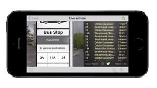 UK Bus Checker 5.0 for iPhone, iPad and iPod Touch - iOS8 optimized screenshot 5