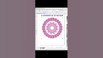 HOW TO TRACE IMAGE (JPEG, PNG) IN TO VECTOR IN CORELDRAW #photoshop #coreldraw #graphicdesign