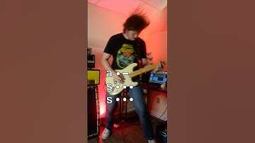 Writing riffs with Morse code