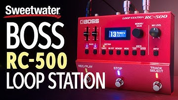BOSS RC-500 Loop Station Compact Phrase Recorder Demo