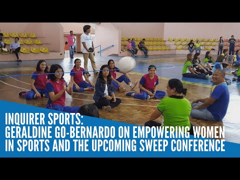 Geraldine Go-Bernardo on empowering women in sports and the upcoming SWEEP conference