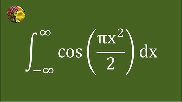 2nd much simpler method to evaluate the improper integral using Gaussian integral (Mis-2638A )