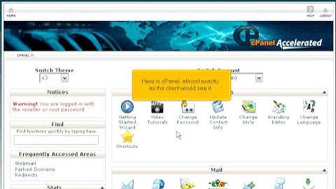 How to access cPanel accounts through WHM