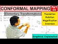 Elementary Transformations in Conformal Mapping (lecture-2)